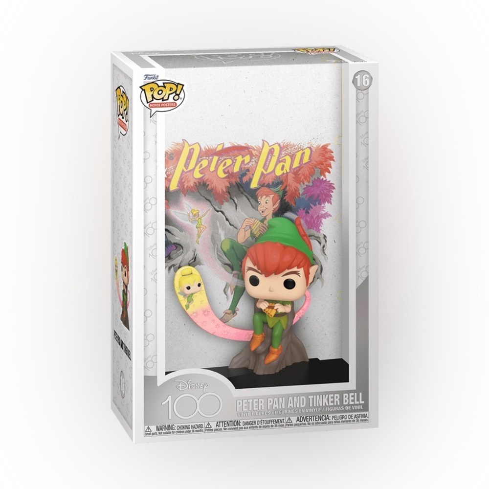 Funko Pop! Movie Posters Disney 100 - Peter Pan and Tinker Bell #16 (Exclusive)